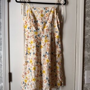 Floral Tie Strap Dress